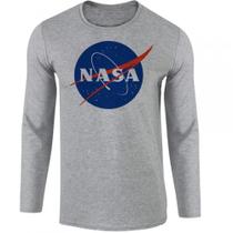 camiseta manga longa Infantil até Plus size Nasa astronauta espacial espaço agencia camiseta manga longa Infantil até Plus size Nasa astronauta espacial espaço agencia
