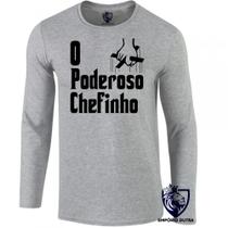 camiseta manga longa Infantil até Plus size Poderoso Chefinho filho camiseta manga longa Infantil até Plus size Poderoso Chefinho filho