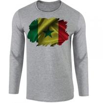 camiseta manga longa Infantil até Plus size Senegal africa camiseta manga longa Infantil até Plus size Senegal africa