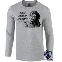 camiseta manga longa Infantil até Plus size The Walking Dead Daryl Dixon seriado camiseta manga longa Infantil até Plus size The Walking Dead Daryl Dixon seriado