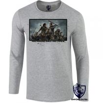 camiseta manga longa Infantil até Plus size The Walking Dead minha misericórdia serie
