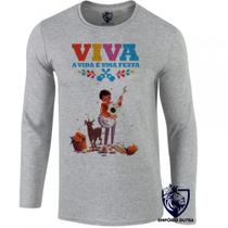 camiseta manga longa Infantil até Plus size Vida é uma festa cachorro camiseta manga longa Infantil até Plus size Vida é uma festa cachorro