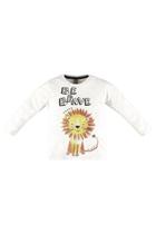 Camiseta Manga Longa Infantil Masculina Estampada Up Baby