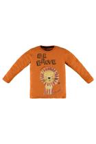 Camiseta Manga Longa Infantil Masculina Estampada Up Baby