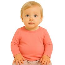 Camiseta Manga Longa Infantil Menina Kyly