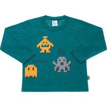 Camiseta Manga Longa Infantil Menino Pulla bulla Ref. 42252 Camiseta Manga Longa Infantil Menino Pulla bulla Ref. 42252