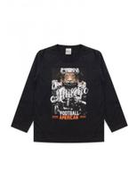 Camiseta Manga Longa Infantil Menino tamanho 10