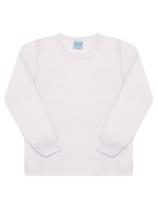 Camiseta Manga Longa Infanto Juvenil Masculina Algodão
