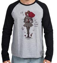 Camiseta Manga Longa It a coisa Camiseta Manga Longa It a coisa