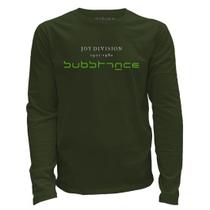 Camiseta manga longa - Joy Division - Substance. Camiseta manga longa - Joy Division - Substance.