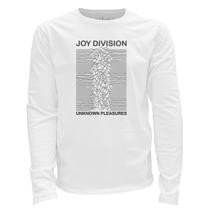 Camiseta manga longa - Joy Division - Unknown Pleasures.