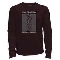 Camiseta manga longa - Joy Division - Unknown Pleasures.