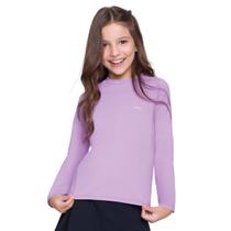 Camiseta Manga Longa Juvenil Com Proteção Unissex UV Selene