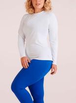 Camiseta Manga Longa Lupo Sport 77028-003 Feminina Repelente UV 50+ Poliamida T. P/XG