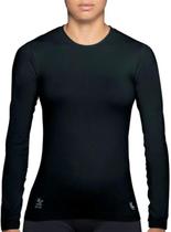 Camiseta Manga Longa Lupo Sport 77028-003 Feminina Repelente UV 50+ Poliamida T. P/XG