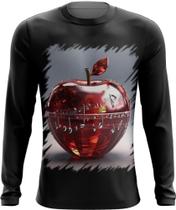 Camiseta Manga Longa Maçã Musical de Cristal 12