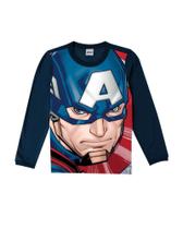 Camiseta Manga Longa Marvel Malwee Kids Camiseta Manga Longa Marvel Malwee Kids
