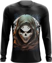 Camiseta Manga Longa Máscara de Fantasma Ghost 6