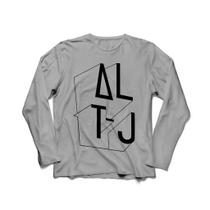 Camiseta Manga Longa Masculina Alt-J Breezeblocks