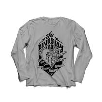 Camiseta Manga Longa Masculina Joy Division