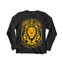 Camiseta Manga Longa Masculina Kings Of Leon