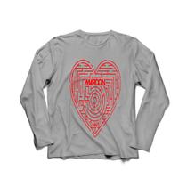 Camiseta Manga Longa Masculina Maroon 5