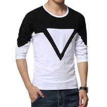 Camiseta manga longa masculina