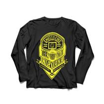 Camiseta Manga Longa Masculina Nirvana