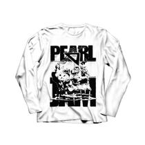 Camiseta Manga Longa Masculina Pearl Jam Grunge