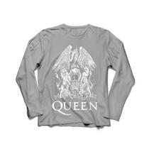 Camiseta Manga Longa Masculina Queen