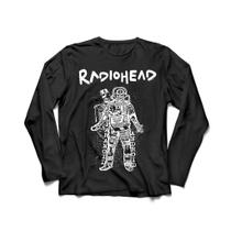 Camiseta Manga Longa Masculina Radiohead