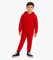 Camiseta Manga Longa Masculino Infantil Select Vermelho Camiseta Manga Longa Masculino Infantil Select Vermelho