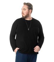 Camiseta Manga Longa Meia Malha Diametro Preto Camiseta Manga Longa Meia Malha Diametro Preto