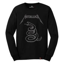 Camiseta Manga Longa Metallica Banda Rock Heavy Metal