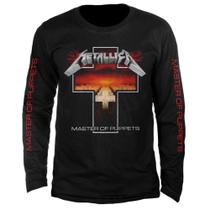 Camiseta Manga Longa Metallica Master Of Puppets