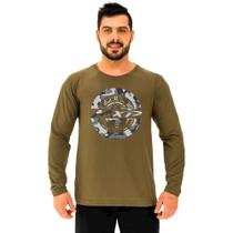 Camiseta Manga Longa Moletinho MXD Conceito Classic Home