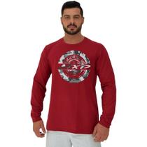 Camiseta Manga Longa Moletinho MXD Conceito Classic Home