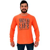 Camiseta Manga Longa Moletinho MXD Conceito Wild Life