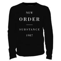 Camiseta manga longa - New Order - Substance - 1987