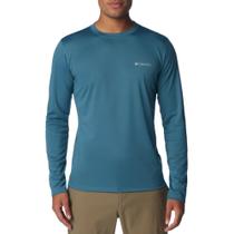 Camiseta Manga Longa P Columbia Basica Masculina Poliester