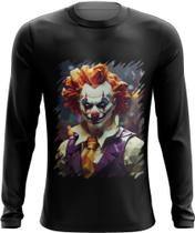 Camiseta Manga Longa Palhaço Quebrada Morro Clown Slum 9