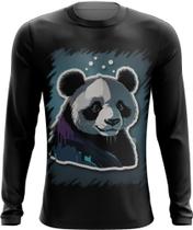 Camiseta Manga Longa Panda Com Roupa Estilosa 4 Camiseta Manga Longa Panda Com Roupa Estilosa 4