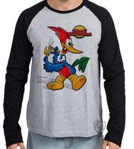 Camiseta Manga Longa Pica Pau 1940