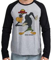 Camiseta Manga Longa Pica Pau Zeca Urubu Camiseta Manga Longa Pica Pau Zeca Urubu