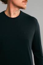 Camiseta Manga Longa Premium Comfort Malha - Preto Camiseta Manga Longa Premium Comfort Malha - Preto