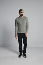 Camiseta Manga Longa Premium Comfort Malha - Verde Escuro