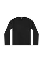 Camiseta Manga Longa Preta Basic Elian Camiseta Manga Longa Preta Basic Elian