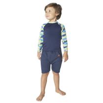 Camiseta Manga Longa Proteção UV Infantil Menino Viston 4623