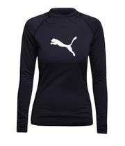 Camiseta Manga Longa Puma Proteção Solar UV50+ Feminina - Preto - G