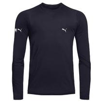 Camiseta Manga Longa Puma Proteção Solar UV50+ Infantil - Preto - 04